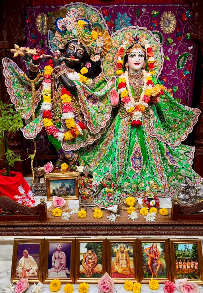 Sri Sri Radha Kunja bihari of Devasadan Temple in Detroit MI.